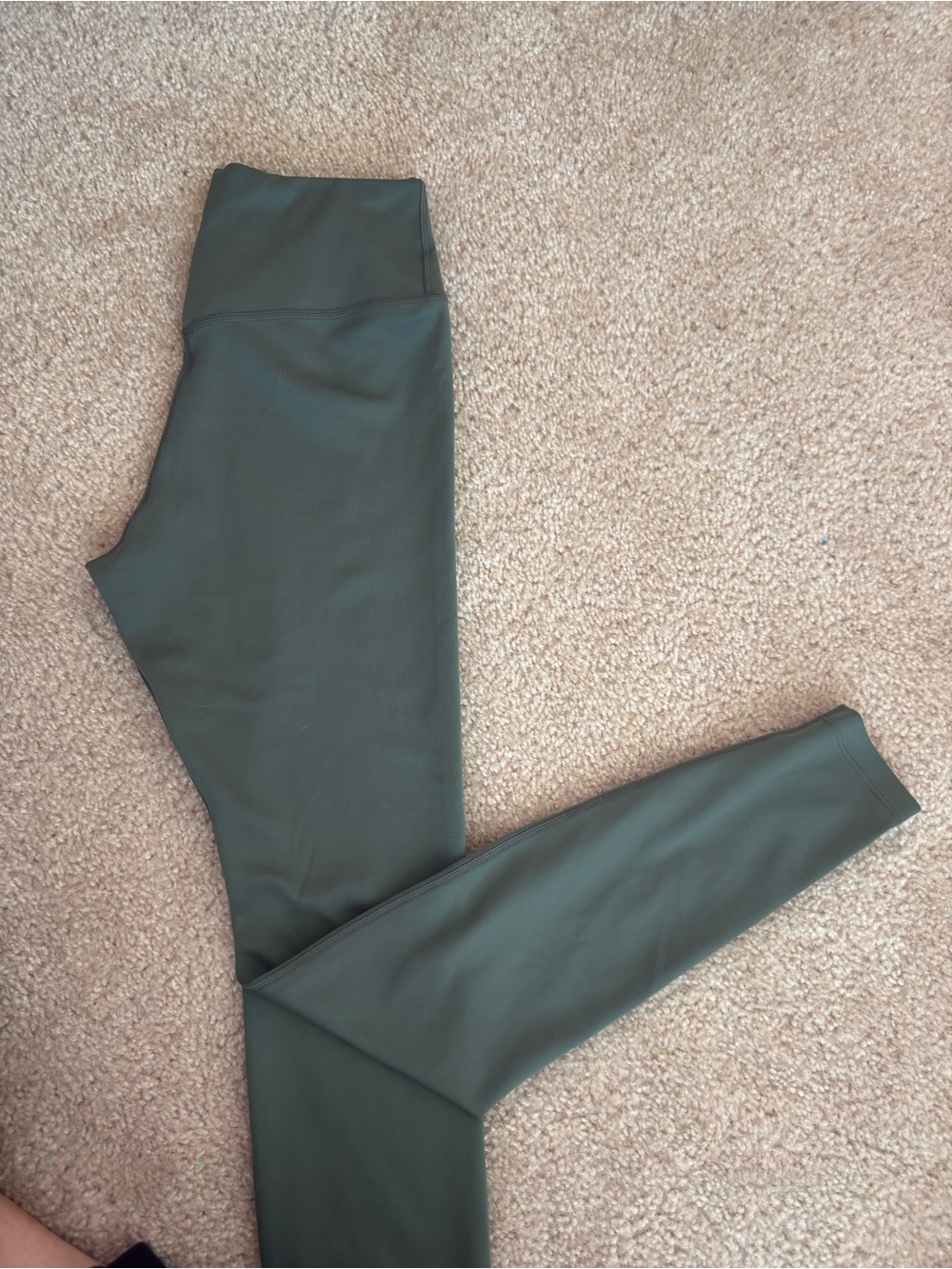 Nike Olive Green Dri-FIT Leggings